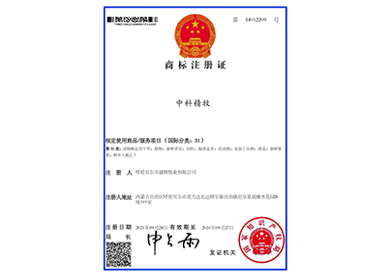 商标注册证